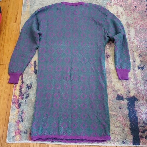 Vintage Millma 100% Alpaca Sweater Dress Size M - Picture 8 of 13